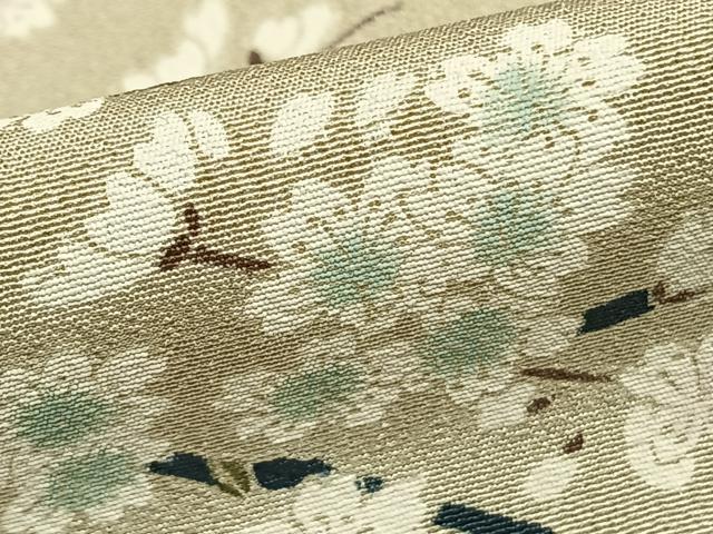平和屋着物●川野栖山　訪問着　西芳寺　暈し染め　正絹　逸品　AABE1818fy