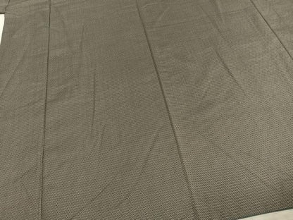 平和屋着物●男性　紬　アンサンブル　亀甲柄　正絹　逸品　AABE1825fy