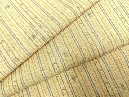 平和屋着物●上質な紬 縞 正絹 逸品 AABE1829fy