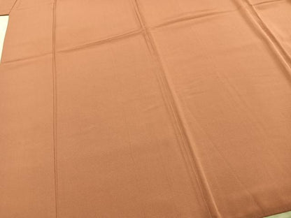 平和屋着物●上質な色無地　東雲色　正絹　逸品　AABE1850fy
