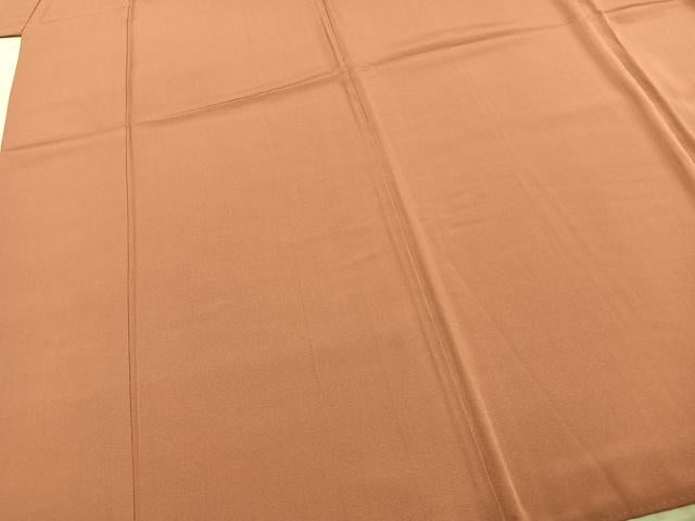 平和屋着物●上質な色無地　東雲色　正絹　逸品　AABE1850fy