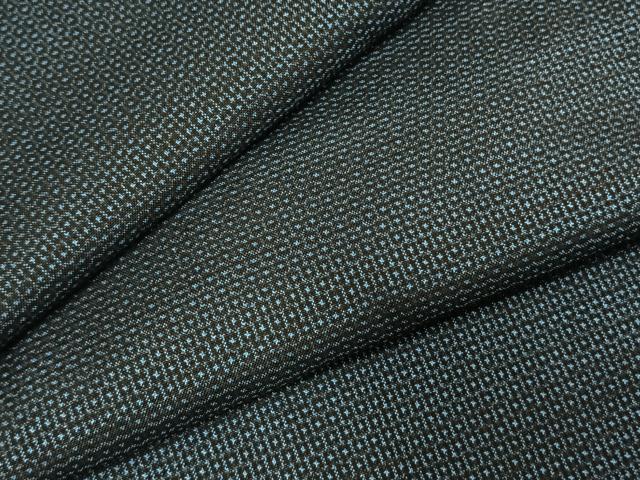 平和屋着物○男性 本場大島紬 アンサンブル 100亀甲 総詰め 正絹 逸品