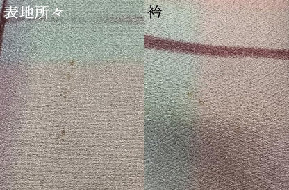 平和屋着物●上質な小紋　板締め絞り　正絹　逸品　AABE1880fy