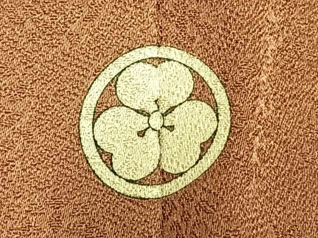 平和屋着物●豪華色留袖　駒刺繍　草花文　暈し染め　金彩　ロング丈　正絹　逸品　AABE1949fy