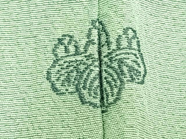 平和屋着物●訪問着　手描き　風景文　暈し染め　正絹　逸品　AABE1954fy