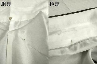 平和屋着物●本場大島紬　カタス7マルキ　色紙重ね花文　正絹　逸品　AABE2002ck