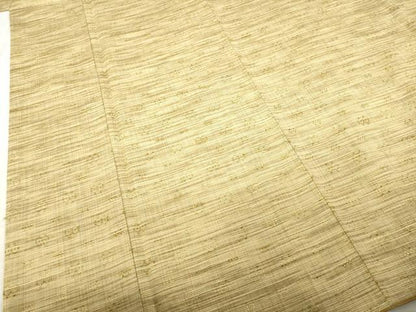 平和屋着物●上質な紬　亀甲文　正絹　逸品　未使用　AABE2027ck