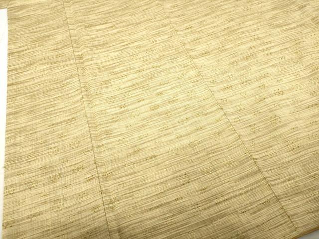 平和屋着物●上質な紬　亀甲文　正絹　逸品　未使用　AABE2027ck