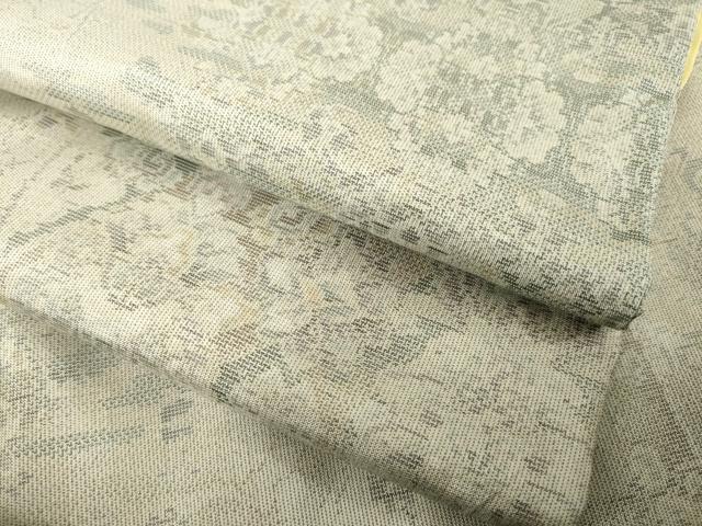 平和屋着物○都喜ヱ門 本場大島紬 カタス9マルキ 総絣 花