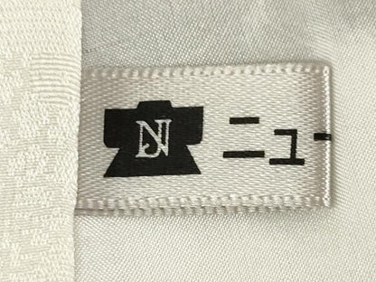 平和屋着物●訪問着　駒刺繍　雪輪花文　暈し染め　金銀彩　ロング丈　正絹　逸品　AABE2040ck
