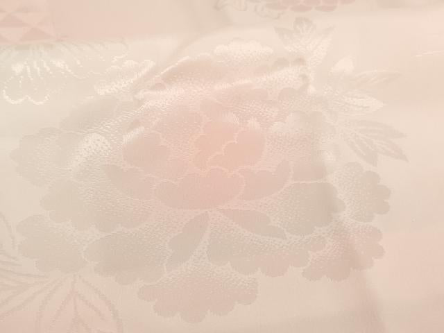 平和屋着物∵女の子　子供　長襦袢　袷　流水花地紋　暈し染め　AABE2093ja