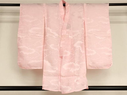 平和屋着物[]七五三　女の子　３歳　祝着　三つ身　長襦袢(単衣)セット　手毬花間道　金彩　AABE2097ja