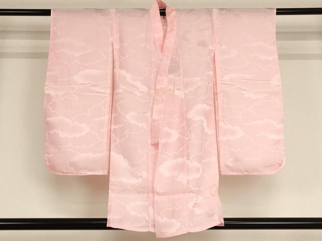 平和屋着物[]七五三　女の子　３歳　祝着　三つ身　長襦袢(単衣)セット　手毬花間道　金彩　AABE2097ja