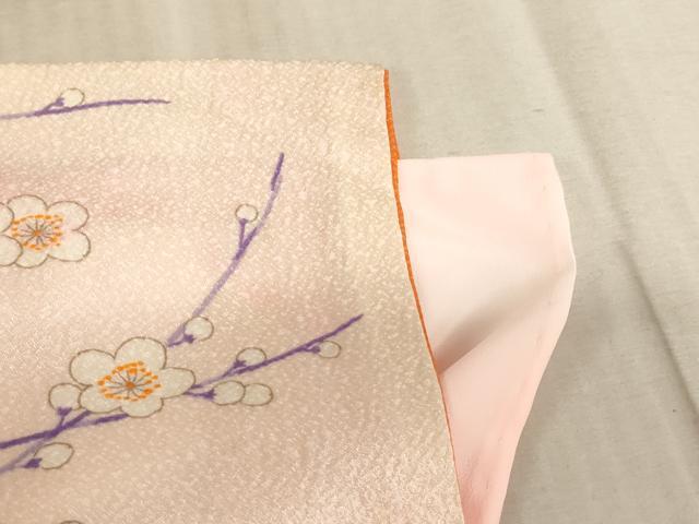 平和屋着物[]七五三　女の子　７歳　祝着　四つ身　駒刺繍　御所車花文　AABE2133ja