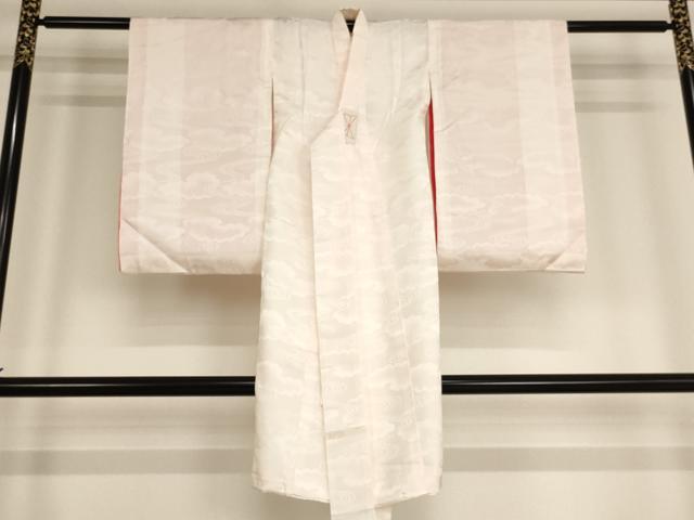 平和屋着物[]七五三　女の子　３歳　祝着　一つ身　長襦袢セット　手毬花丸文　暈し染め　金彩　逸品　AABE2141ja
