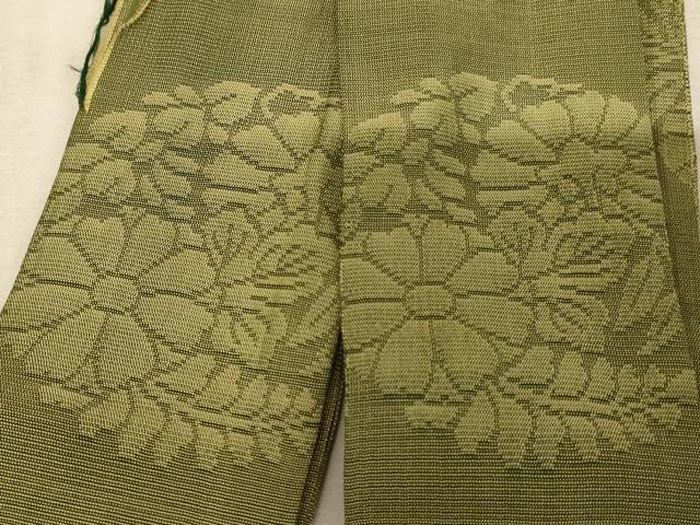 平和屋本店▼輪袈裟3点セット　花唐草文　花丸文　法衣　寺院　仏具　仏教　僧侶　神職　装束　AABE2351ja
