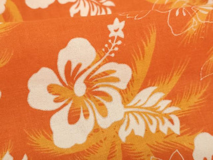 平和屋着物[]夏物 浴衣 子供 女の子 ハイビスカス AABE2391ja