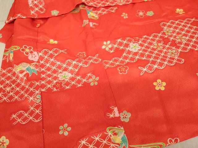 平和屋本店[]七五三　女の子　３歳　祝着・被布・小物セット　七宝鴛鴦文　箱付き　逸品　AABE2396ja