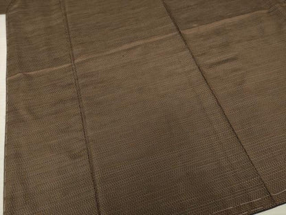 平和屋着物●男性　本場大島紬　アンサンブル　亀甲文　正絹　逸品　未使用　AABE2441ck