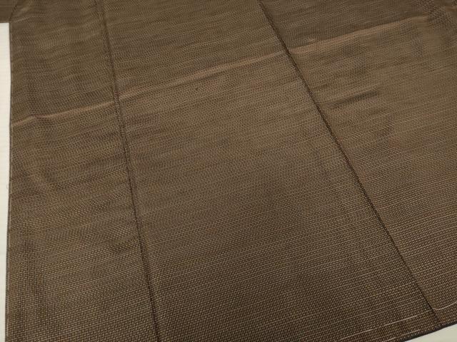 平和屋着物●男性　本場大島紬　アンサンブル　亀甲文　正絹　逸品　未使用　AABE2441ck