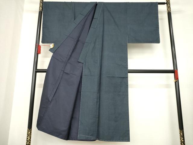 平和屋着物●男性　本場大島紬　アンサンブル　100亀甲　総詰め　正絹　逸品　AABE2461ck