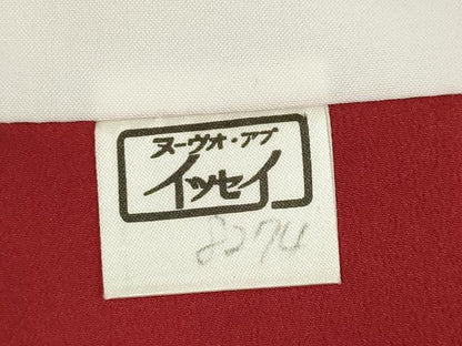 平和屋着物●小振袖　二尺袖　雪輪花文　金彩　正絹　逸品　AABE2467ck