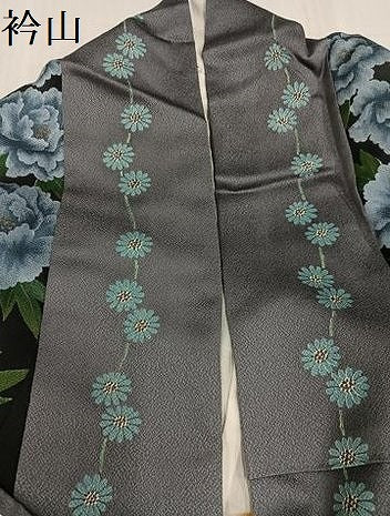 平和屋着物●上質な小紋　花間道　正絹　逸品　AABE2526ph
