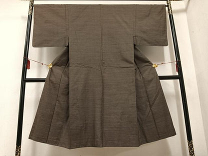 平和屋着物●男性 本場大島紬 アンサンブル 亀甲絣 正絹 逸品 AABE2534ph