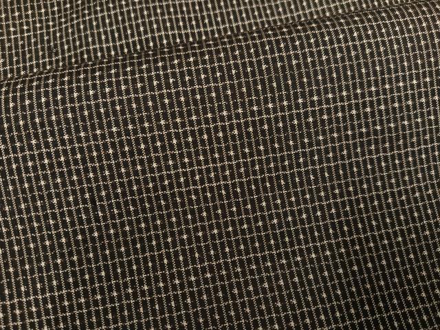 平和屋着物●男性 本場大島紬 アンサンブル 亀甲絣 正絹 逸品 AABE2534ph
