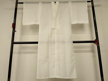 平和屋着物＊夏物 長襦袢 絽 白色 洗える着物 AABE2602jd
