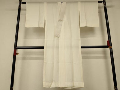 平和屋着物＊夏物 長襦袢 絽 鳥の子色 正絹 逸品 AABE2604jd
