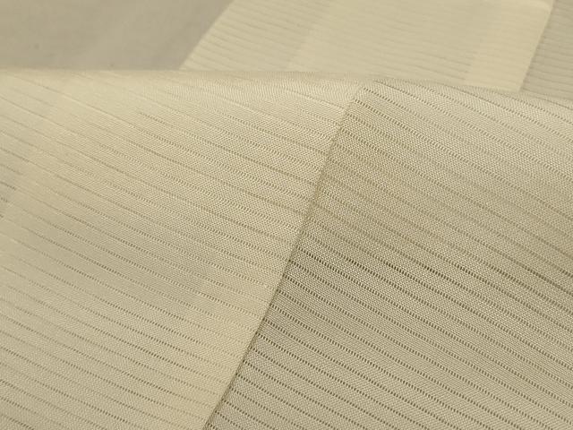 平和屋着物＊夏物 長襦袢 絽 鳥の子色 正絹 逸品 AABE2604jd