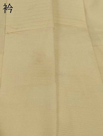 平和屋着物＊夏物 長襦袢 絽 鳥の子色 正絹 逸品 AABE2605jd