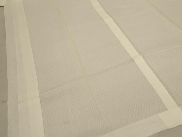 平和屋着物＊夏物 長襦袢 絽 鳥の子色 正絹 逸品 AABE2605jd