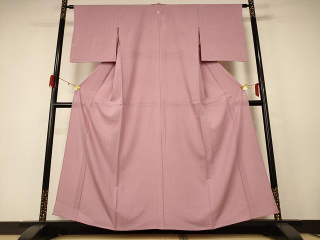 平和屋着物＊夏物 色無地 絽 鴇浅葱色 正絹 逸品 AABE2613jd
