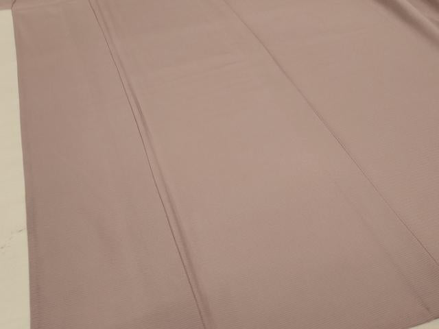 平和屋着物＊夏物 色無地 絽 胡桃染色 正絹 逸品 AABE2616jd