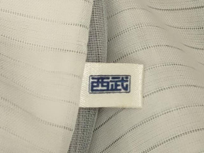 平和屋着物＊夏物　小紋　紗　草花文　西武百貨店扱い　洗える着物　AABE2620jd