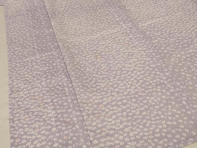 平和屋着物＊夏物 小紋 絽 花尽くし 洗える着物 AABE2624jd