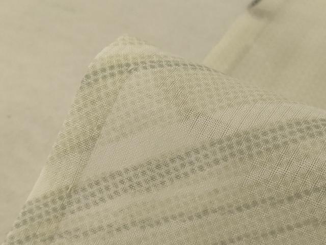 平和屋着物＊夏物 小紋 紗 流水文 洗える着物 AABE2628jd