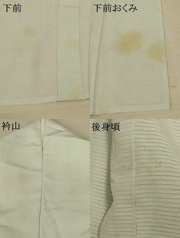 平和屋着物＊夏物 訪問着 絽 正倉院花文 暈し染め 金彩 洗える着物 AABE2651jd