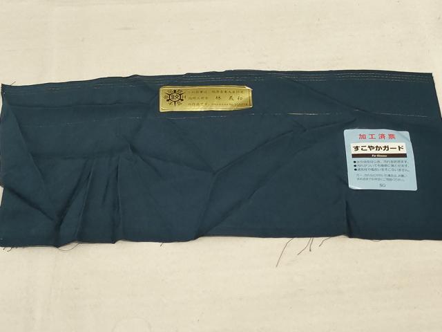 平和屋着物＊夏物　色無地　絽　百入茶色　反端付き　正絹　逸品　未使用　AABE2656jd