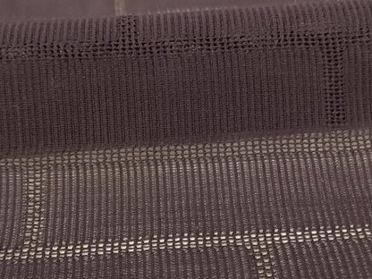 平和屋着物＊夏物 色無地 縦絽 黒鳶色 高島屋扱い 正絹 逸品 AABE2660jd