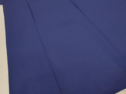 平和屋着物＊夏物 色無地 絽 留紺色 正絹 逸品 AABE2673jd
