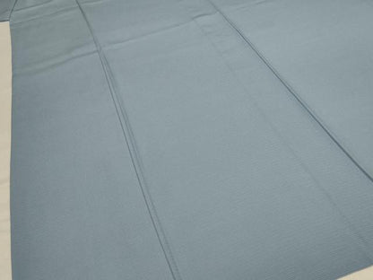 平和屋着物＊夏物 色無地 絽 湊鼠色 正絹 逸品 AABE2690jd