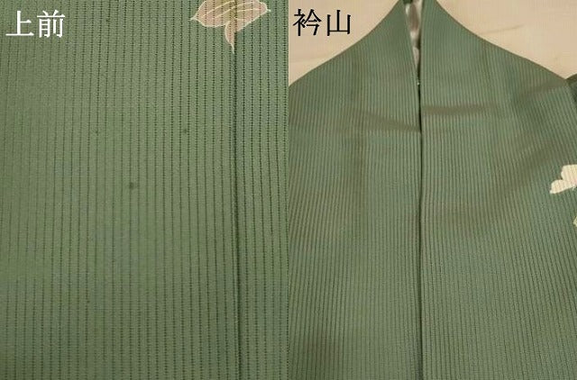 平和屋着物＊夏物 訪問着 縦絽 童子 正絹 逸品 AABE2691jd