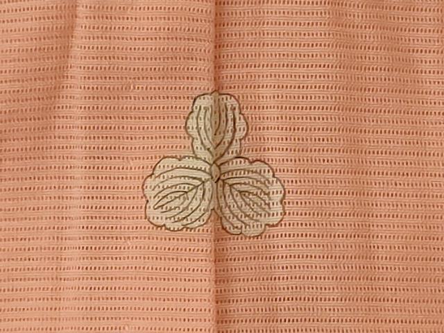 平和屋着物＊夏物 色無地 絽 赤香色 反端付き 正絹 逸品 未使用 AABE2692jd