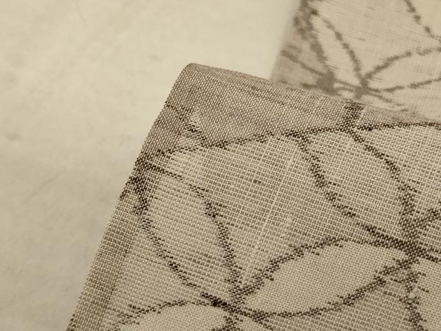 平和屋着物＊夏物 紗紬 切嵌吉祥文 正絹 逸品 AABE2695jd