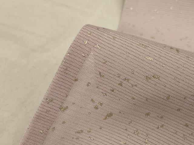 平和屋着物＊夏物 訪問着 絽 流水草花文 暈し染め 銀彩 正絹 逸品 AABE2696jd