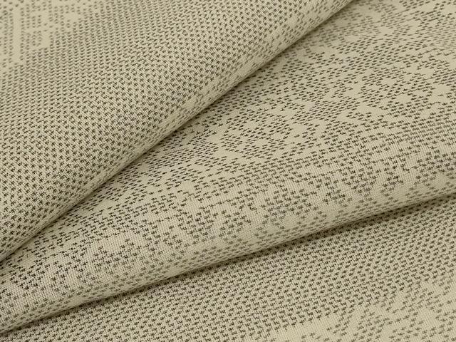 平和屋着物＊夏物 本場大島紬 夏大島 幾何学文様 正絹 逸品 AABE2702jd