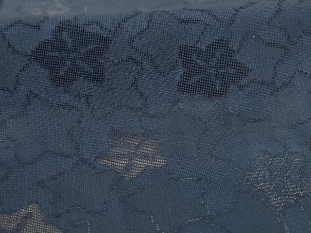 平和屋着物＊夏物 色無地 舞葉紋紗 正絹 逸品 AABE2705jd